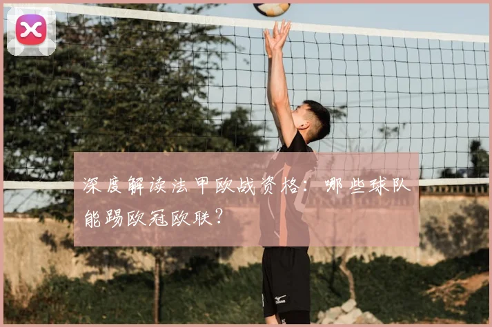深度解读法甲欧战资格：哪些球队能踢欧冠欧联？